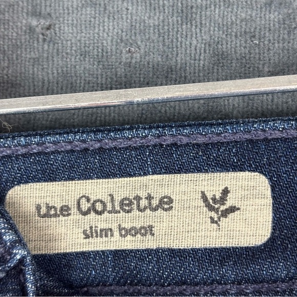 Ag Adriano Goldschmied Women's Mid-rise Colette Slim Boot Cut Jeans Sz 32 (14) - Picture 5 of 13